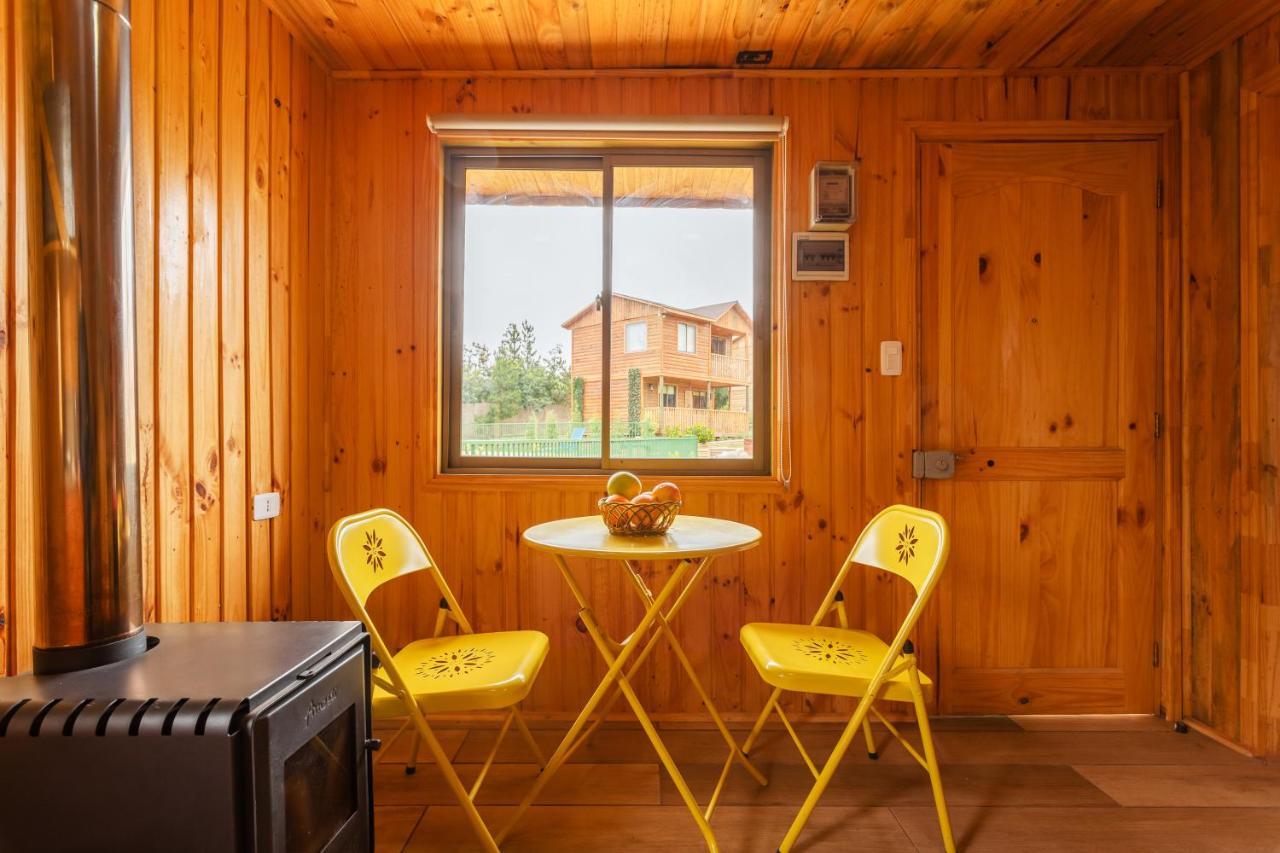 Cabana En Tunquen Con Parrilla, Fogon, Piscina Y Bosque Zewnętrze zdjęcie