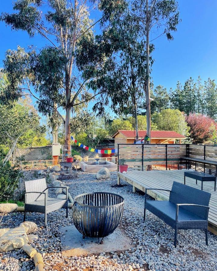 Cabana En Tunquen Con Parrilla, Fogon, Piscina Y Bosque Zewnętrze zdjęcie
