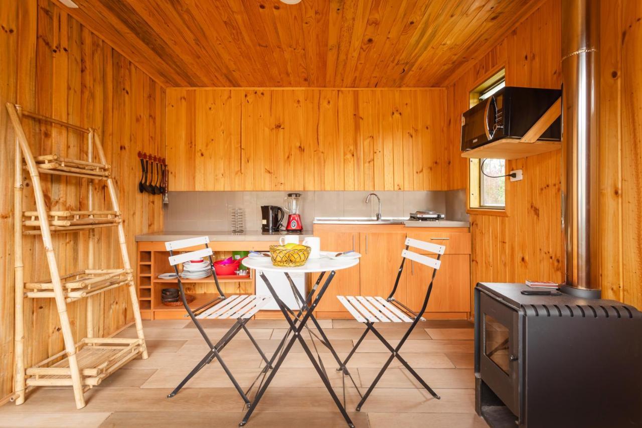 Cabana En Tunquen Con Parrilla, Fogon, Piscina Y Bosque Zewnętrze zdjęcie