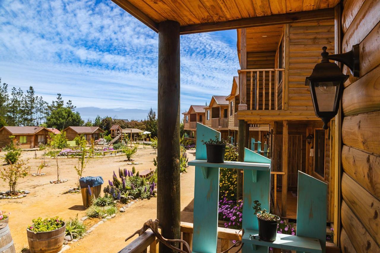 Cabana En Tunquen Con Parrilla, Fogon, Piscina Y Bosque Zewnętrze zdjęcie