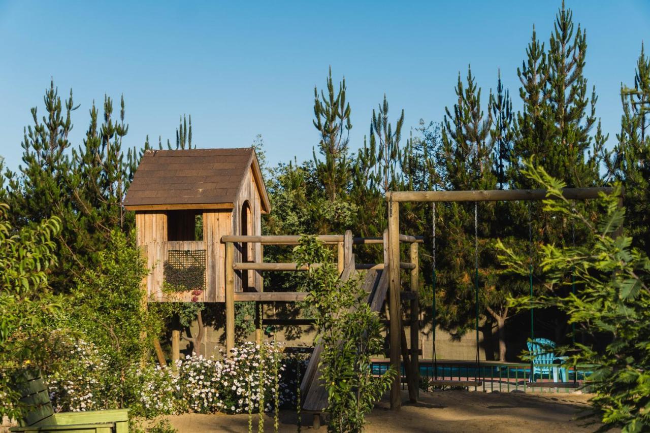 Cabana En Tunquen Con Parrilla, Fogon, Piscina Y Bosque Zewnętrze zdjęcie