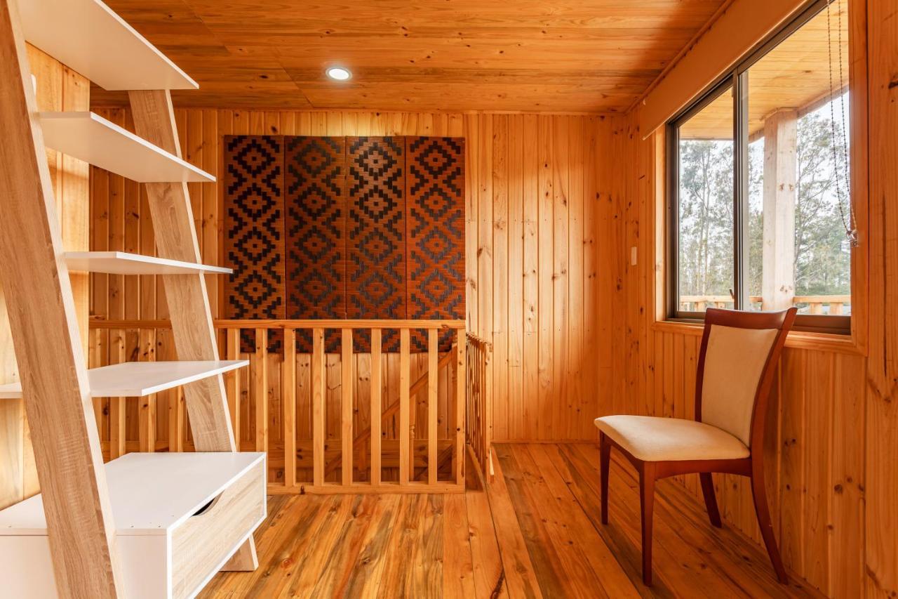 Cabana En Tunquen Con Parrilla, Fogon, Piscina Y Bosque Zewnętrze zdjęcie