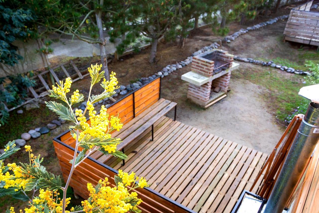 Cabana En Tunquen Con Parrilla, Fogon, Piscina Y Bosque Zewnętrze zdjęcie