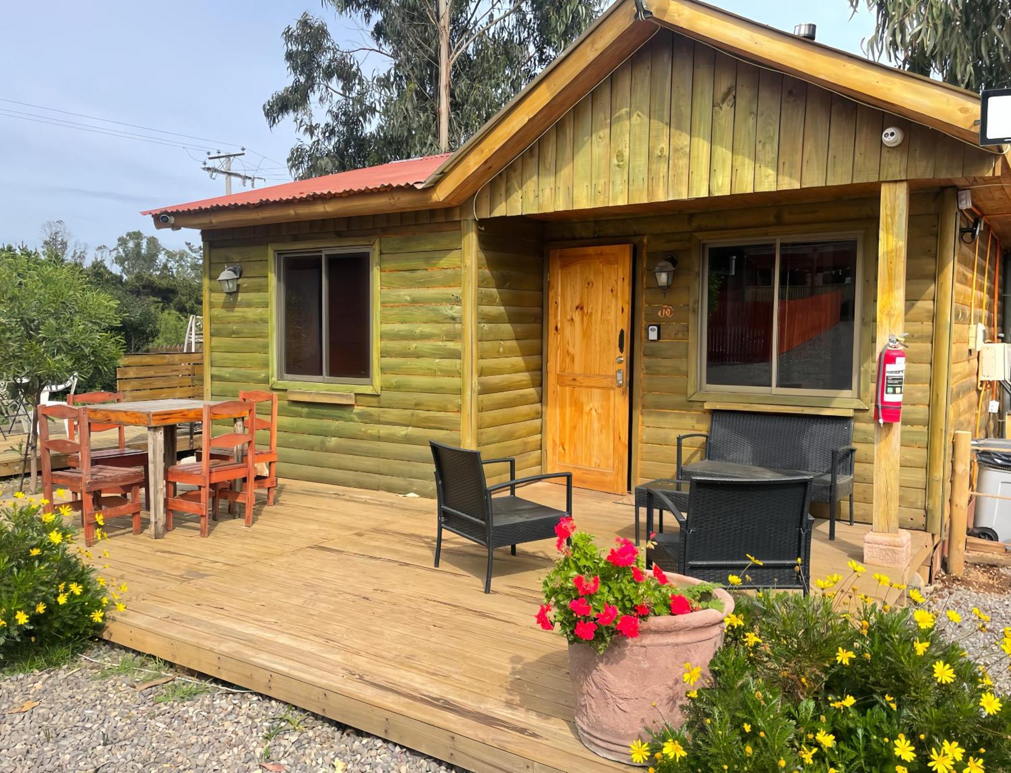 Cabana En Tunquen Con Parrilla, Fogon, Piscina Y Bosque Zewnętrze zdjęcie